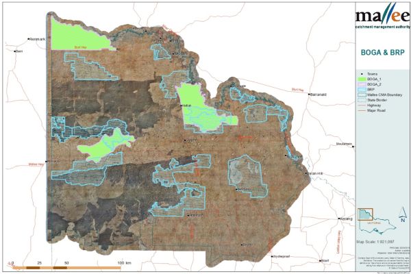 Mallee CMA BRP and BOGA areas