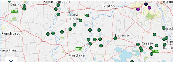 Linear Reserves project burns 2023