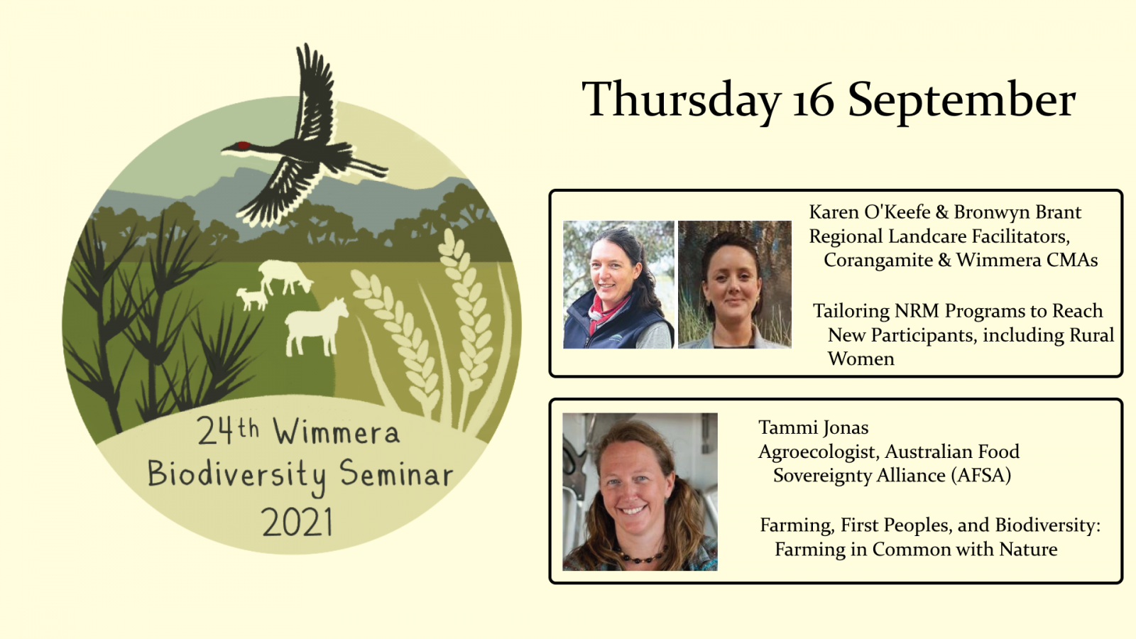 Wimmera biodiversity seminar week 3