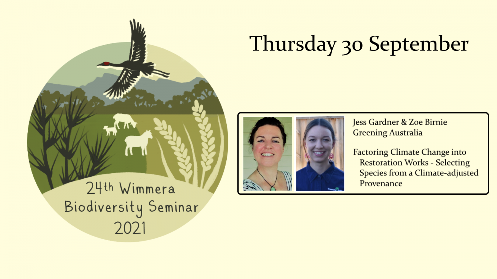 Wimmera biodiversity seminar week 5