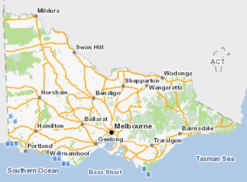 All known records of Swamp Greenhood in Victoria. Source: Victorian Biodiversity Atlas 2018