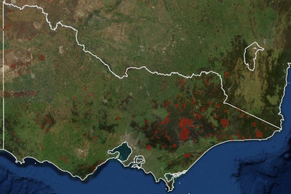 fires 4 Victorian fire history 2015 to 2019