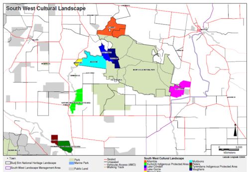 Rose 2 South West Cultural Landscapes map